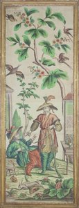 Papier peint Chinoiserie - French School