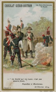 Carte de commerce Chocolat Guerin-Boutron, série Mots Historiques - French School