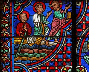 Christ - marche sur l