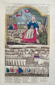 Chronologie et représentation de la procession de Sainte Geneviève - French School