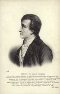 Claude Joseph Rouget de Lisle - French School