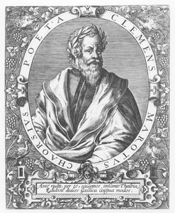 Clément Marot (gravure) - French School