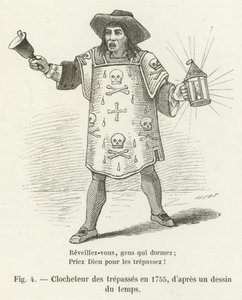 Clocheteur des trépassés en 1755, d