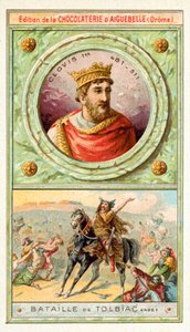 Clovis I à la bataille de Tolbiac, 496