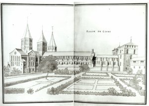 Abbaye de Cluny, du Grand Atlas, t.2 - French School