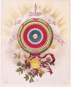 Cocarde, emblème de 1848