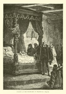 Coligny au chevet de François II - French School