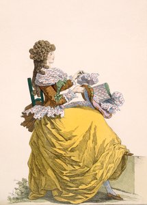 Colinette, planche n°315 de Galeries des Modes et Costumes Français, c.1778-87