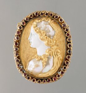 Portrait en commesso de Prudentia, 1550-60