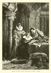 Concini, Leonora Galigai et Marie de Médicis - French School