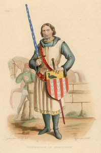 Connétable de Chastillon (gravure en couleur)