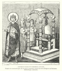 Costume et trône d