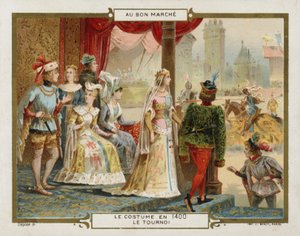 Costume en 1400 - le tournoi