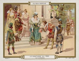 Costume en 1500 - chasse