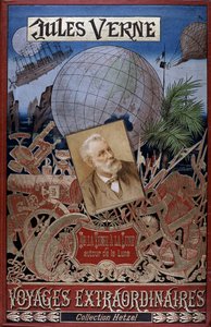 Couverture de "De La Terre a La Lune" de Jules Verne - French School