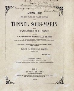 Couverture du « Mémoire sur les plans du nouveau projet d