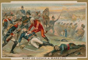 Mort du général Desaix à la bataille de Marengo, 1800