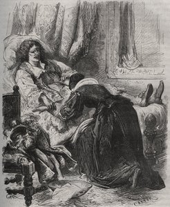 Mort de Jean-Baptiste Poquelin, dit Molière, le 17 février - French School