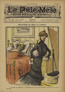 Délicatesse de cœur. Illustration pour Le Pêle-Mêle - French School