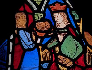 Salomé avec la tête de Jean-Baptiste, ex Ste Chapelle - French School