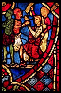 Théophile conclut un pacte avec un diable; de l