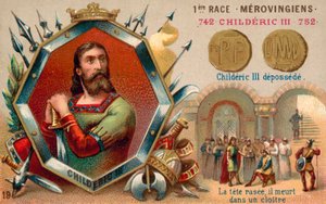 Déposition de Childéric III, 752 - French School