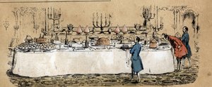 Description des différents produits et usages de la vache : produits de la vache (fromage, bœuf) sur la table d
