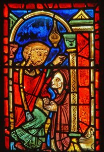 (détail) de la vie de Sainte Marie l