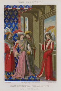 Dignitaires de la cour de Charles VIII