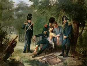 Ambulance du docteur Larrey à la bataille de Hanau, 30-31 octobre 1813