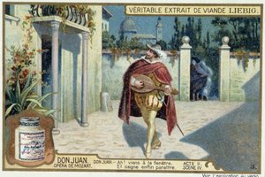 Don Juan: Acte II, Scène IV, Sérénade de Don Juan - French School
