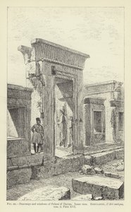 Portes et fenêtres du Palais de Darius, Vue intérieure