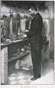 Dr. Pierre Emile Roux de La Revue Illustrée, 1er octobre 1894 - French School