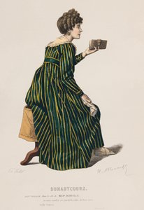 Duhautcours, Acte V, Scène IX (gravure en couleur) - French School