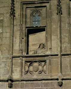 Fenêtre factice dans la façade d