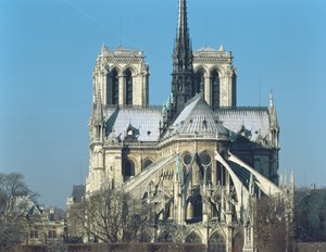 Extrémité est de Notre-Dame, 1163-1345