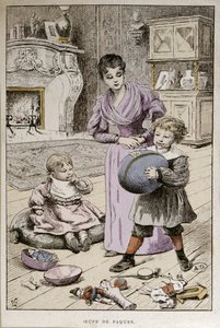 Œufs de Pâques, vers 1890 - French School