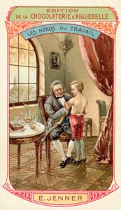 Edward Jenner, médecin et scientifique anglais qui a découvert un vaccin contre la variole - French School