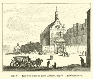 Église des filles du Mont-Calvaire; d