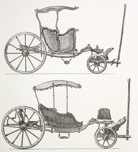 Voitures françaises du 18e siècle, 1875
