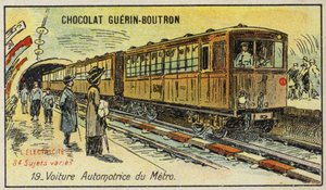 Train électrique du métro