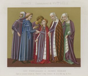 Les fiançailles des jeunes nobles