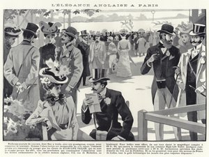 Élégance anglaise à Paris