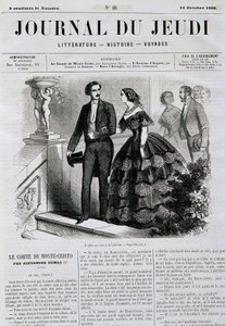 Épisode de la série de romans Le Comte de Monte Cristo - dans "Le Journal du Jeudi" du 14/10/1860