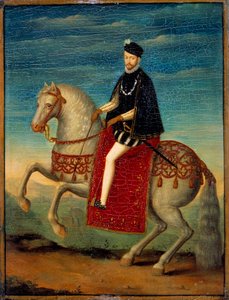 Portrait équestre de Charles IX (1550 - 1574)