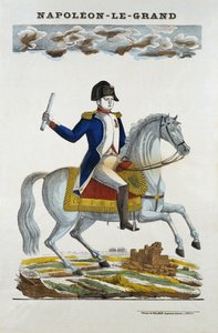 Portrait équestre de Napoléon Ier Bonaparte (1769-1821)