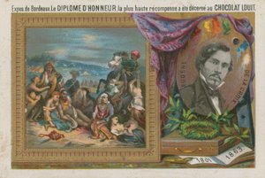 Eugène Delacroix, peintre français du XIXe siècle