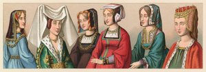 Costume européen des XVe-XVIe siècles