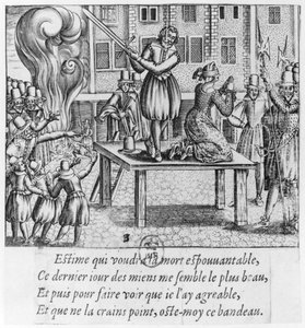 Exécution de Leonora Galigai (1571-1617) le 8 juillet 1617