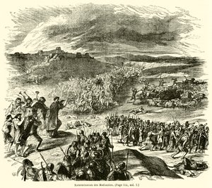 Extermination des Madianites (gravure)